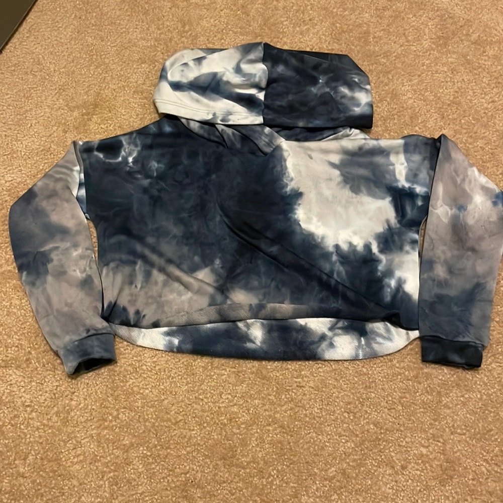 Rue 21 Tie Dye Cropped Hoodie